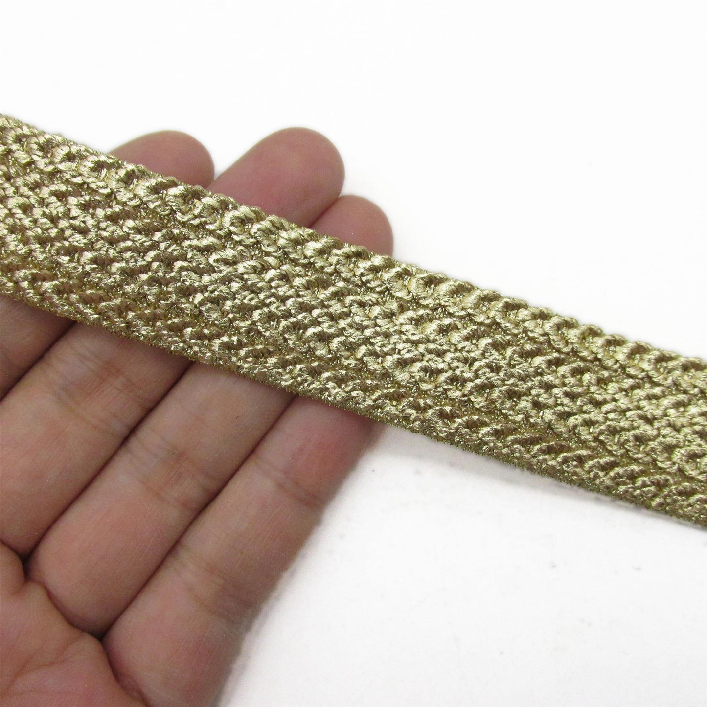 Fancy Metallic Elastic - 25mm - by the metre - 8614