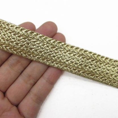 Fancy Metallic Elastic - 25mm - by the metre - 8614
