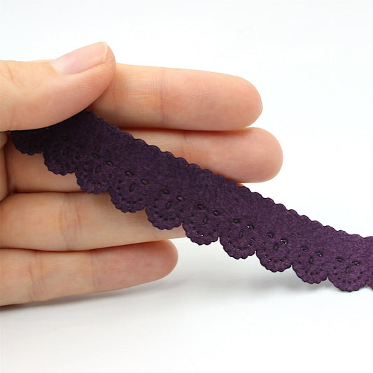 Punched Suedette Braid - 20mm - by the metre - 8139