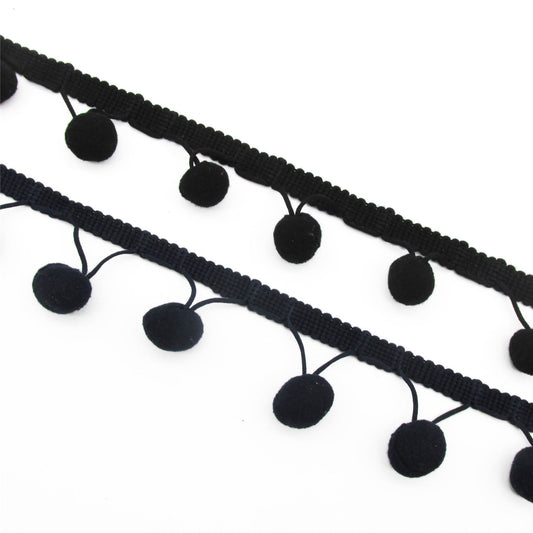 Pom-Pom Fringe - 40mm - by the metre - 9967