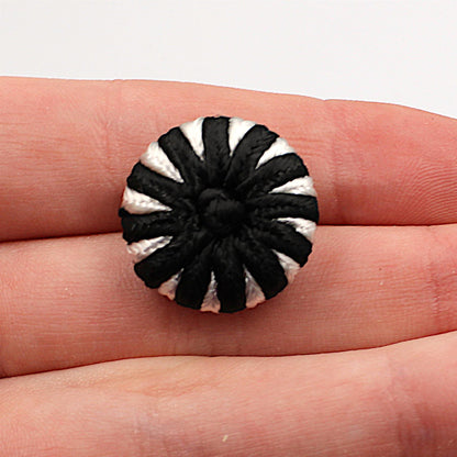 Passementerie Button with Centre Knot - 4357