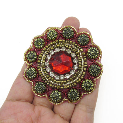 Jewel and Bead Motif 6cm - 9553