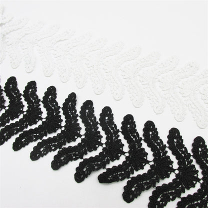 V Shaped Lace Motifs 95mm x10 - 9140