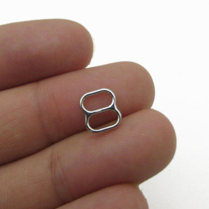 Bra Sliders - Nickel Free x 10pcs - 7221