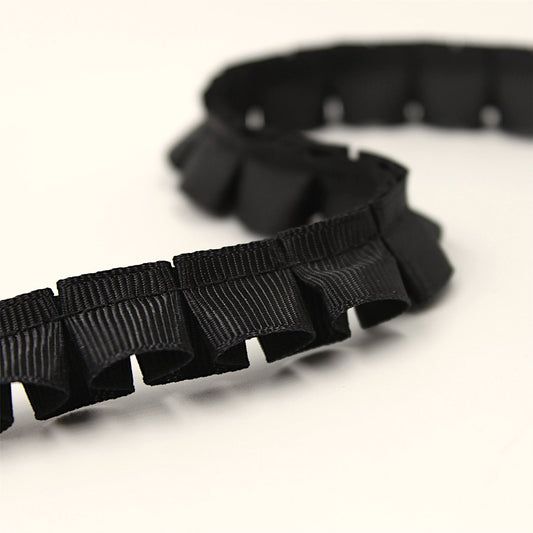 Box Pleated Grosgrain - 15mm - by the metre - 7989