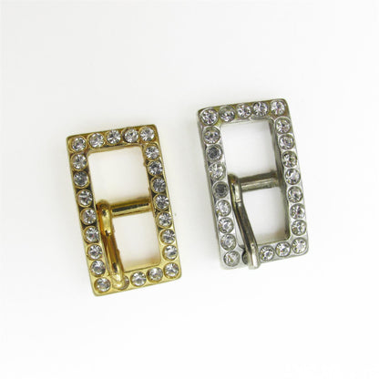 Diamante Prong Buckle 12mm x 25mm 7139