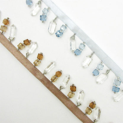 Beaded Fringe - 25mm - by the metre - 9248
