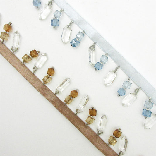Beaded Fringe - 25mm - by the metre - 9248