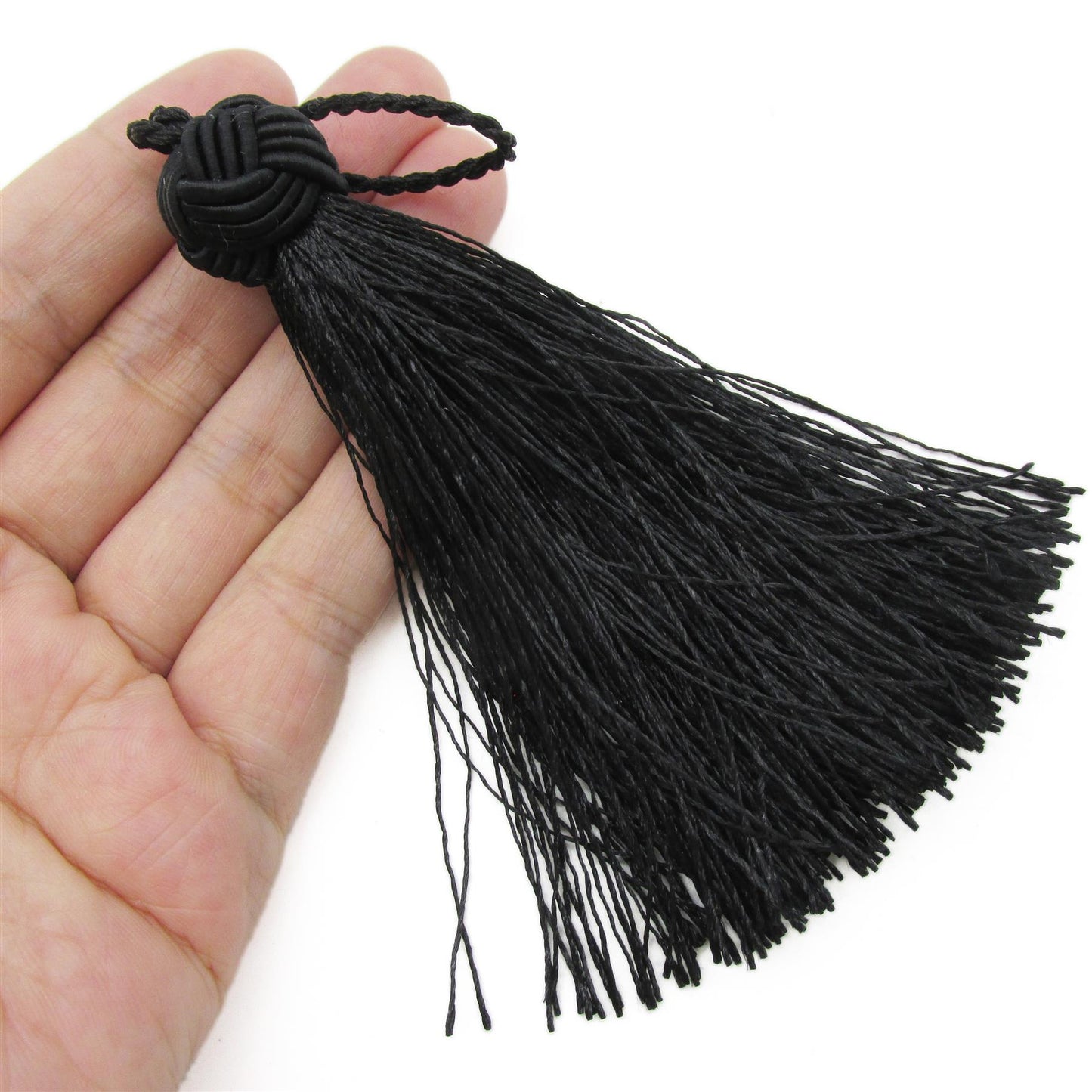 Silky Turk Knot Tassel - 11cm - 6377