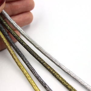 Braided Metallic Cord 4mm 7580