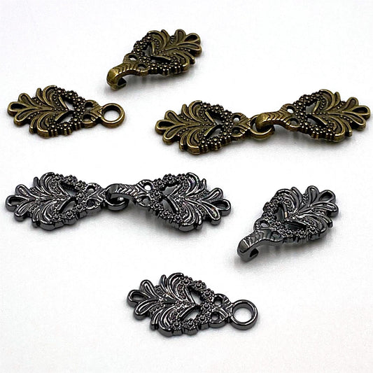 Ornate Filigree Metal Clasp 48mm - 5562