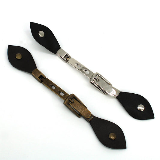 Faux Leather and Metal Buckles - 13cm - 7085