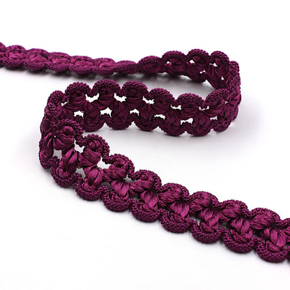 Gimp Braid with Shiny Rayon Centre 22mm x1m - 8434