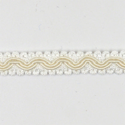 Vintage Gimp Braid With Wavy Design 12mm 0864