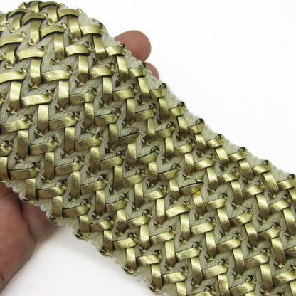Pvc Woven Through Elastic - 70mm - by the metre - 9808