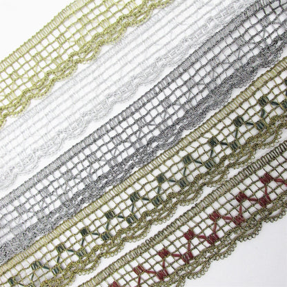 Metallic Lace x1m - 8126