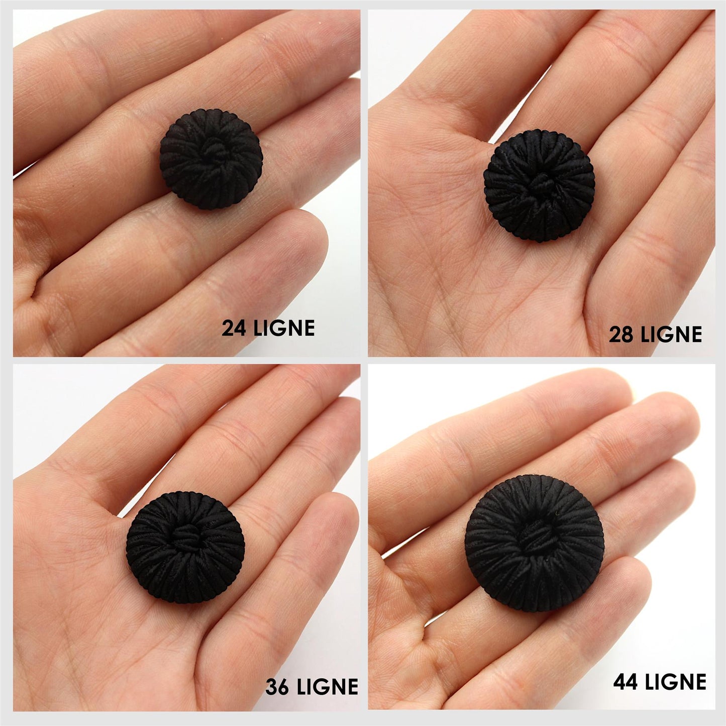 Passementerie Button with Centre Knot - 4455