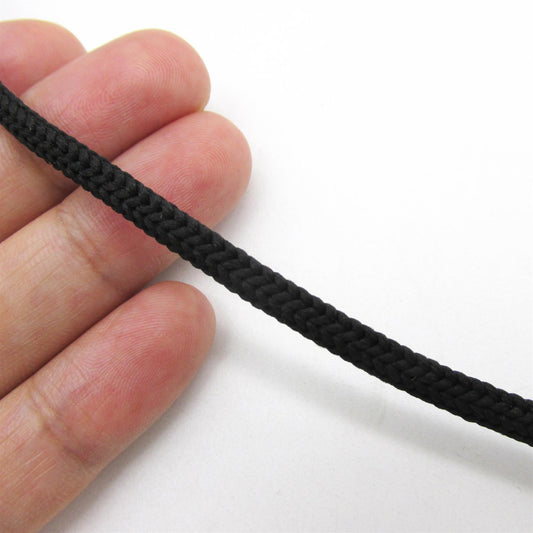 Piping Cord - Black - 4mm x 25m - 7339