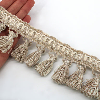 Tassel Fringe - 70mm - by the metre - 5396