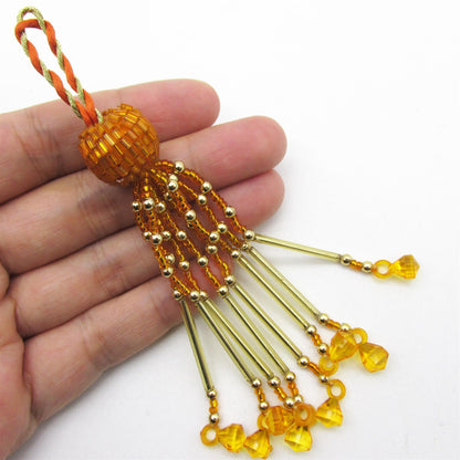 Beaded Tassel 10cm 9562