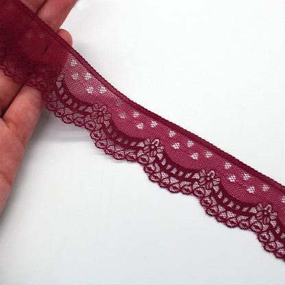 Nylon Floral Lace - 30mm - by the metre - 5605
