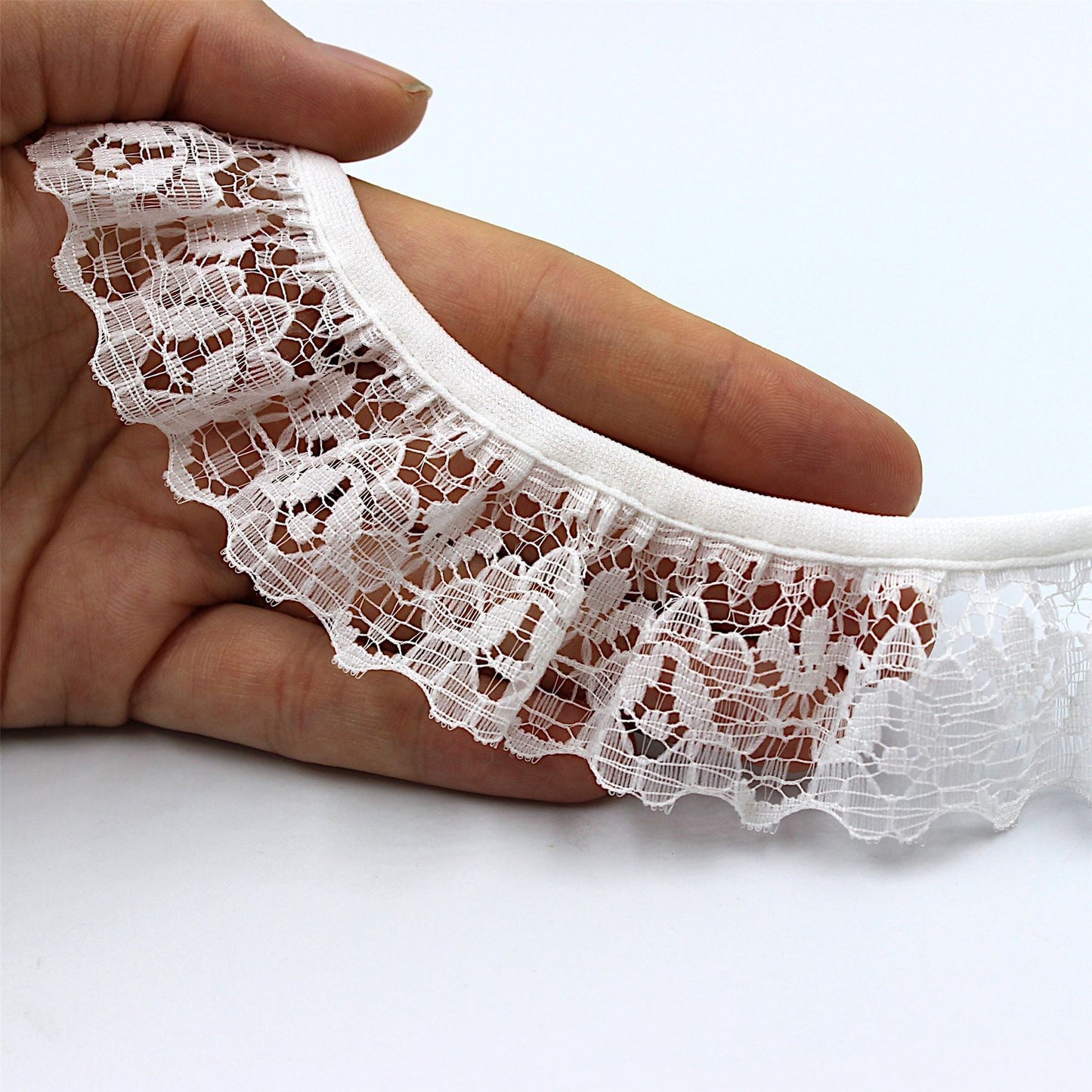 Gathered Lace 38mm 9014