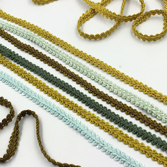 Vintage Feather Braid 7mm x1m - 0713