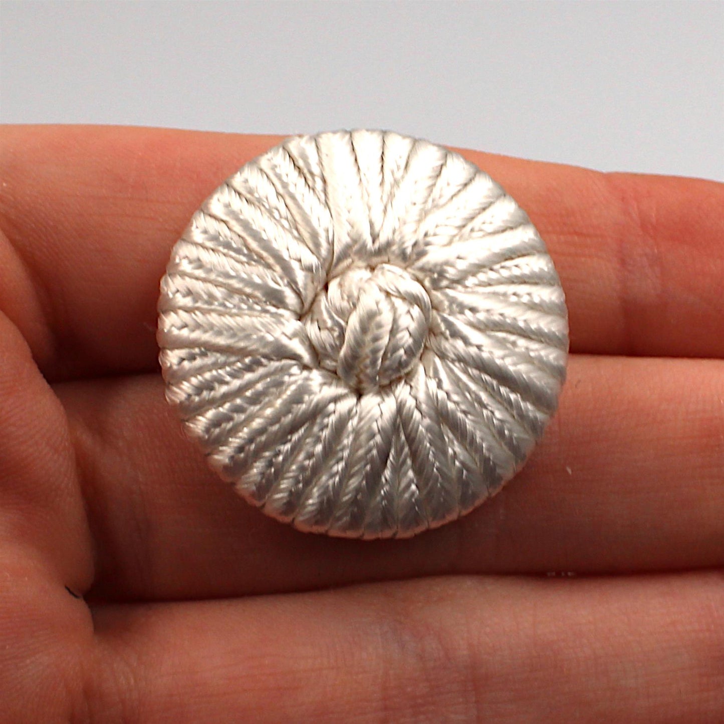 Passementerie Button with Centre Knot - 4357