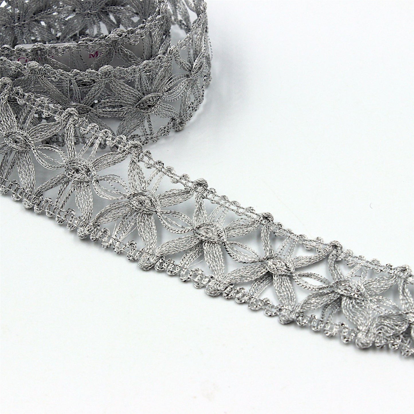 Metallic Openwork Braid 30mm 8213