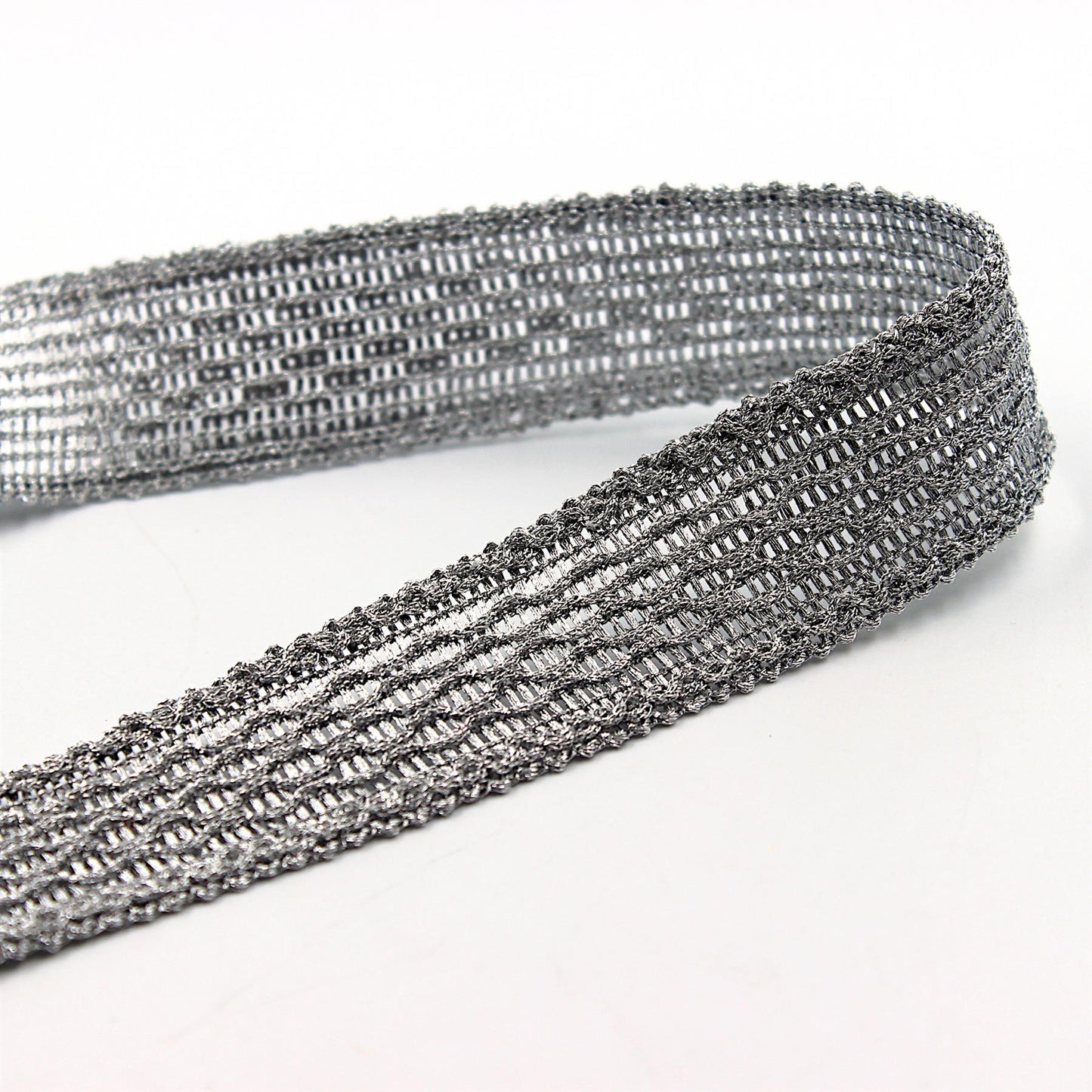 Textured Metallic Braid 6344