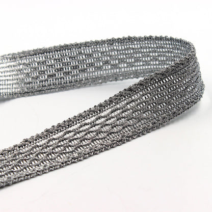 Textured Metallic Braid 6344