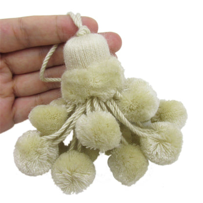 Pom-Pom Tassels - 9cm - 9826
