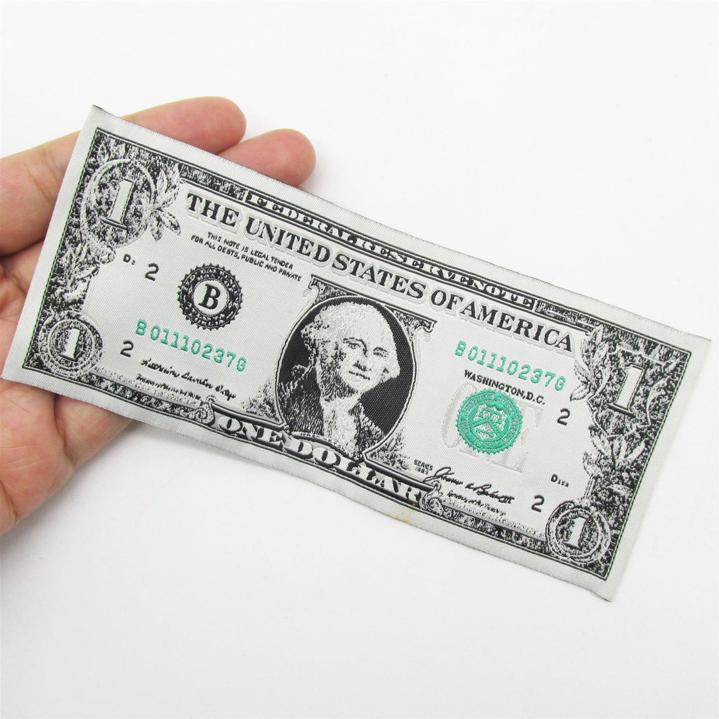 USA Dollar Design Motif - Black - 155mm - 7102