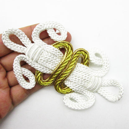 Cord Frog with Metallic Detail 13.5cm - 6367