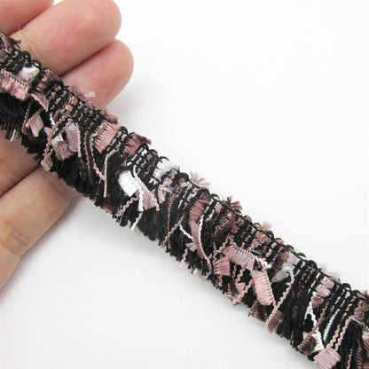 Cut Fringe with Silky Accents 20mm x 1m - 5386