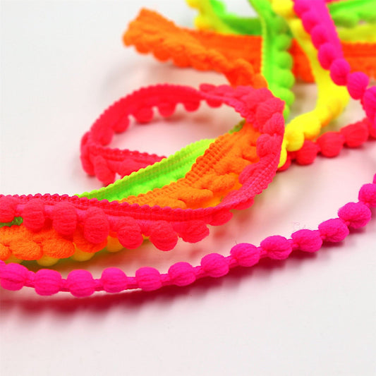 Small Florescent Bobble Braid 12mm 7313