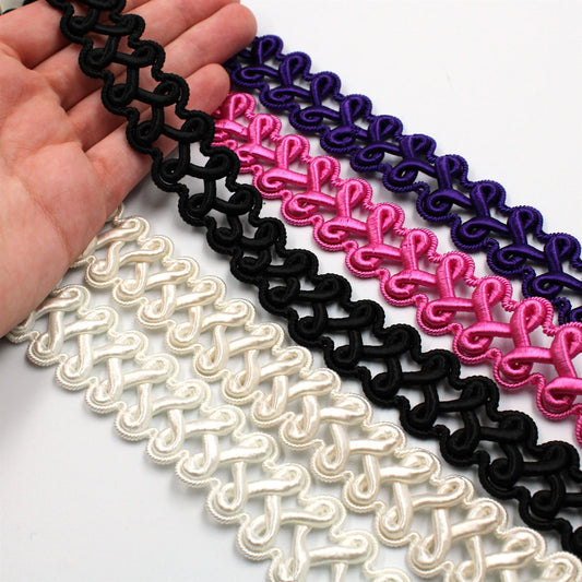 Wide Scroll Braid 25mm x 1m - 7292