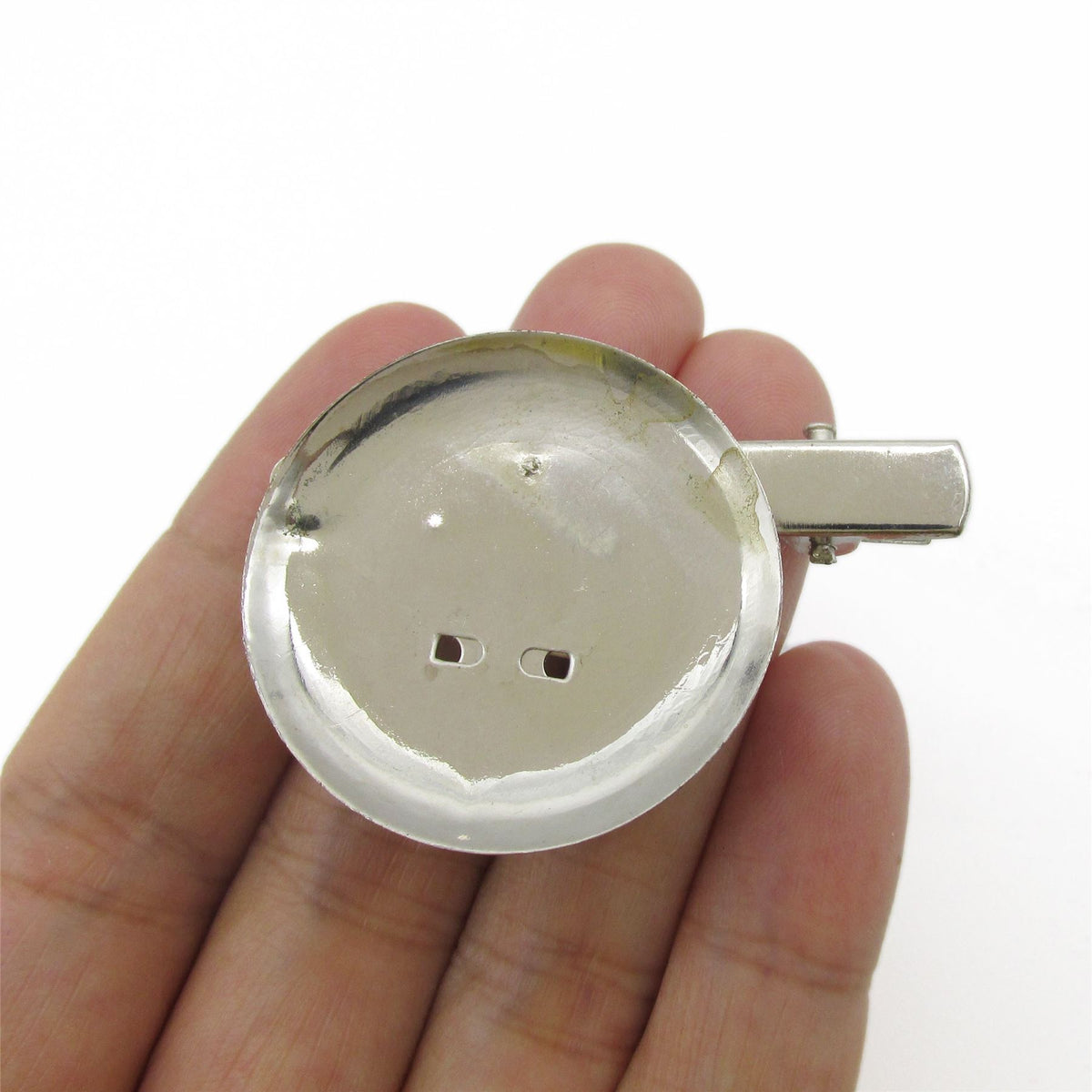 Brooch with Disc Clip and Pin - 7290