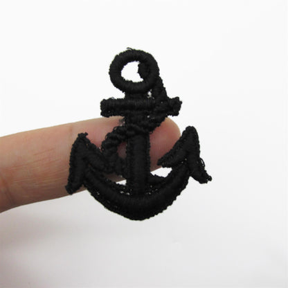 Iron On Ships Anchor Motif 36mm x 32mm 5363