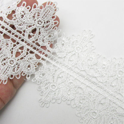 Guipure Double Edged Lace - 10.5cm - by the metre - 5211