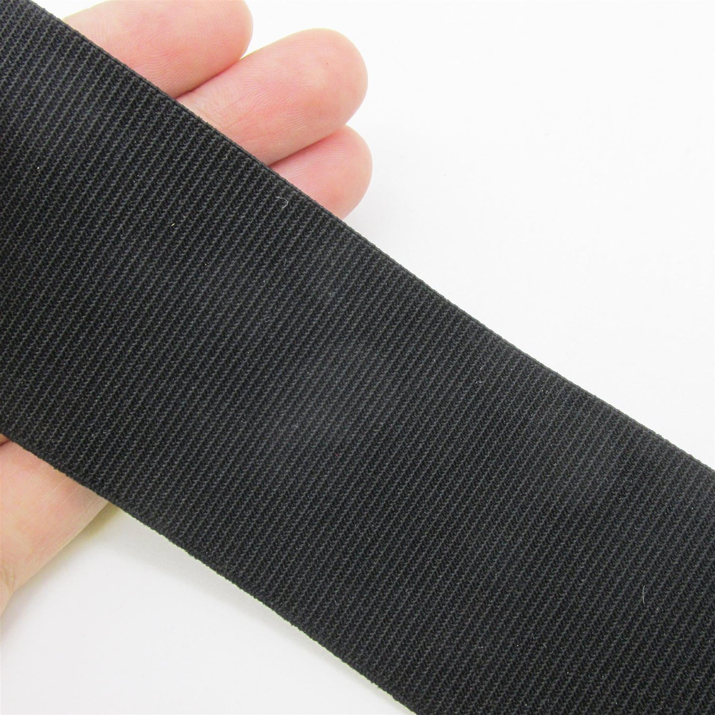 Flat Ribbed Elastic - 50mm - by the metre - 5467
