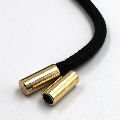 Metal Drawstring Cord End Caps - 6mm x 2pcs - 5599