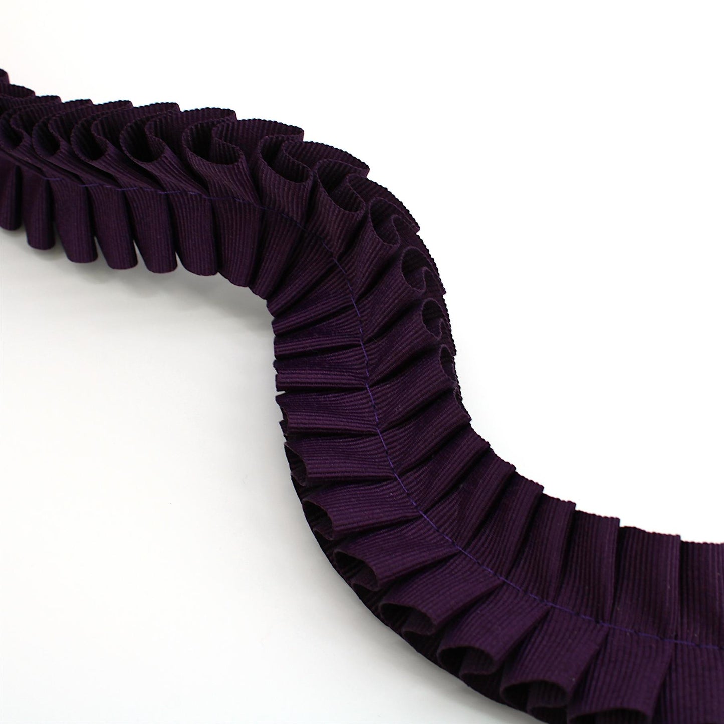 Luxury Ruffled Grosgrain Trim - 38mm - by the metre - 5603