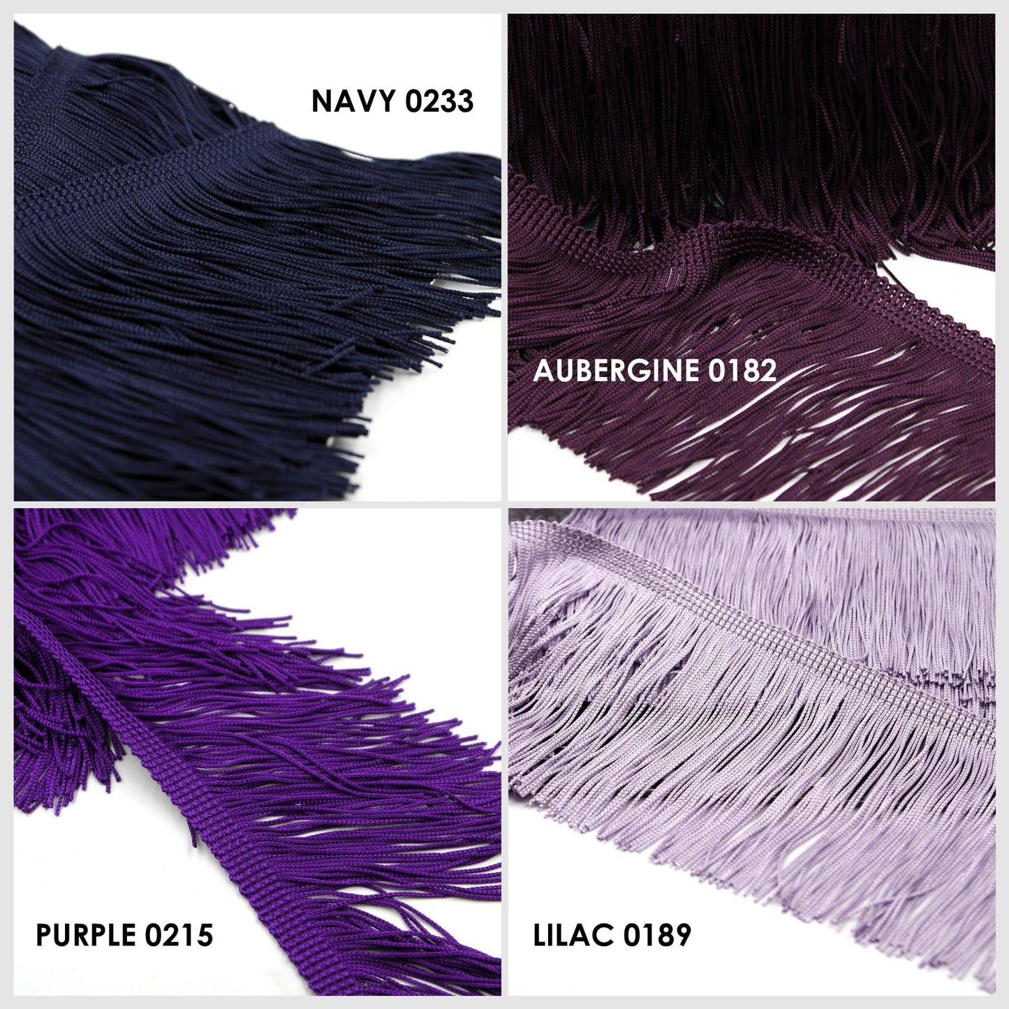 Chainette Cut Fringe Acetate x 1m - 9540-10cm