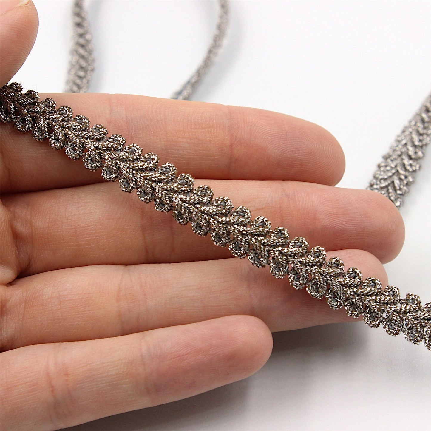 Metallic Feather Braid 9mm 8417
