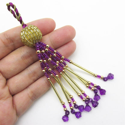 Beaded Tassel 10cm 9562