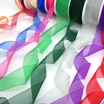 French Mousseline Ribbon - 25mm x 25 metres - 6003