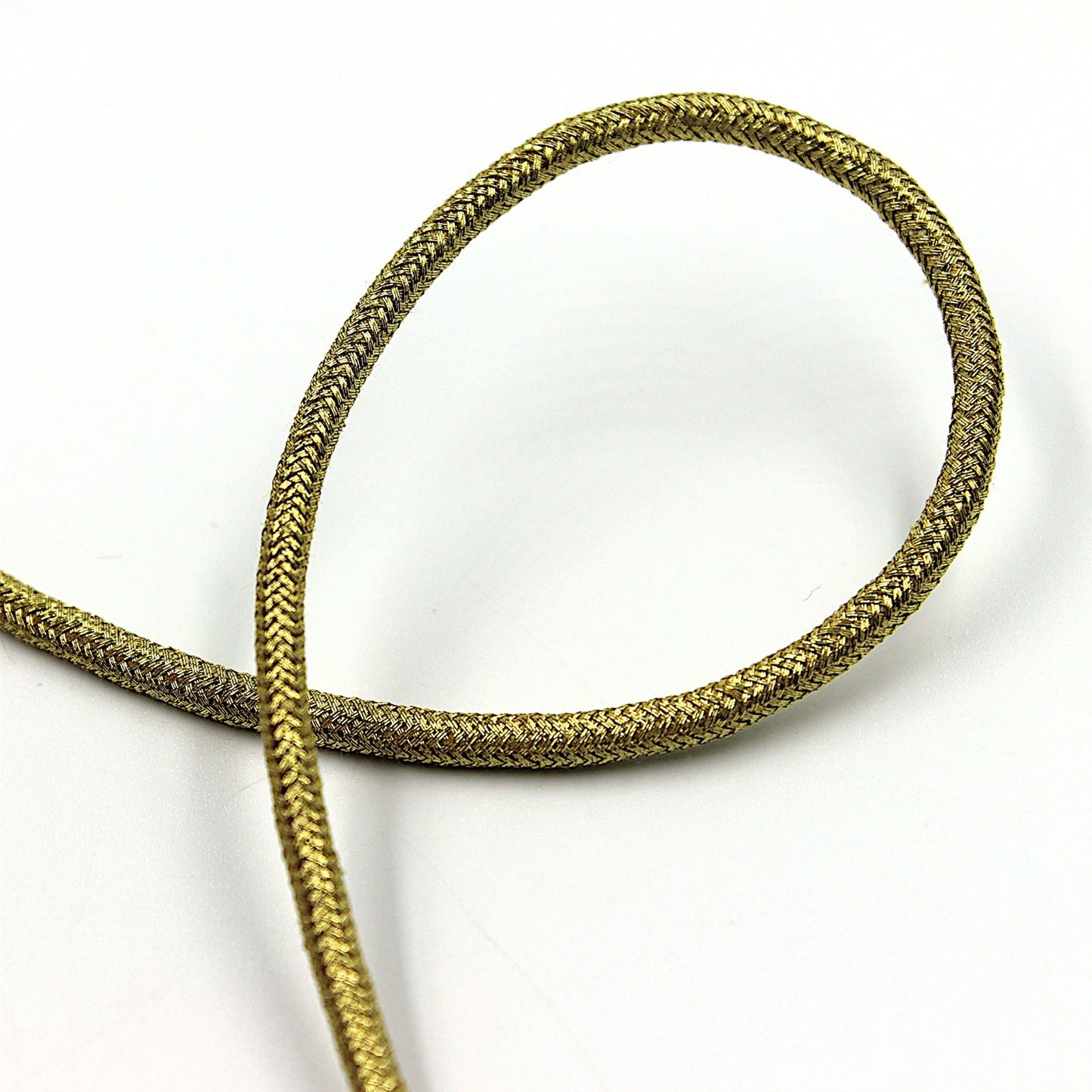 Braided Metallic Cord 4mm 7580