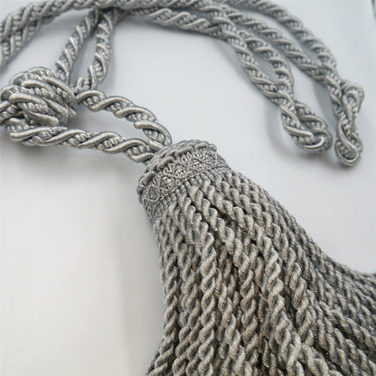 Metallic Tie-Back - Silver - 20cm - 9634