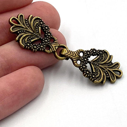 Ornate Filigree Metal Clasp 48mm - 5562